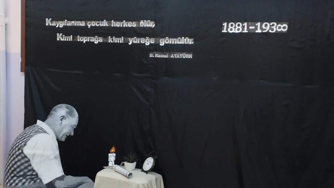 Ulu Önder Mustafa Kemal Atatürk'ü, 84. ölüm yıl döneminde saygı ile anıyoruz.